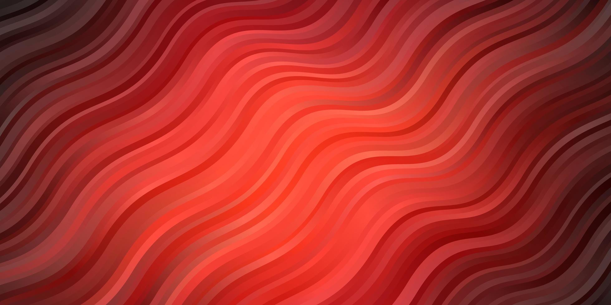 Dark Pink, Red vector background with wry lines.