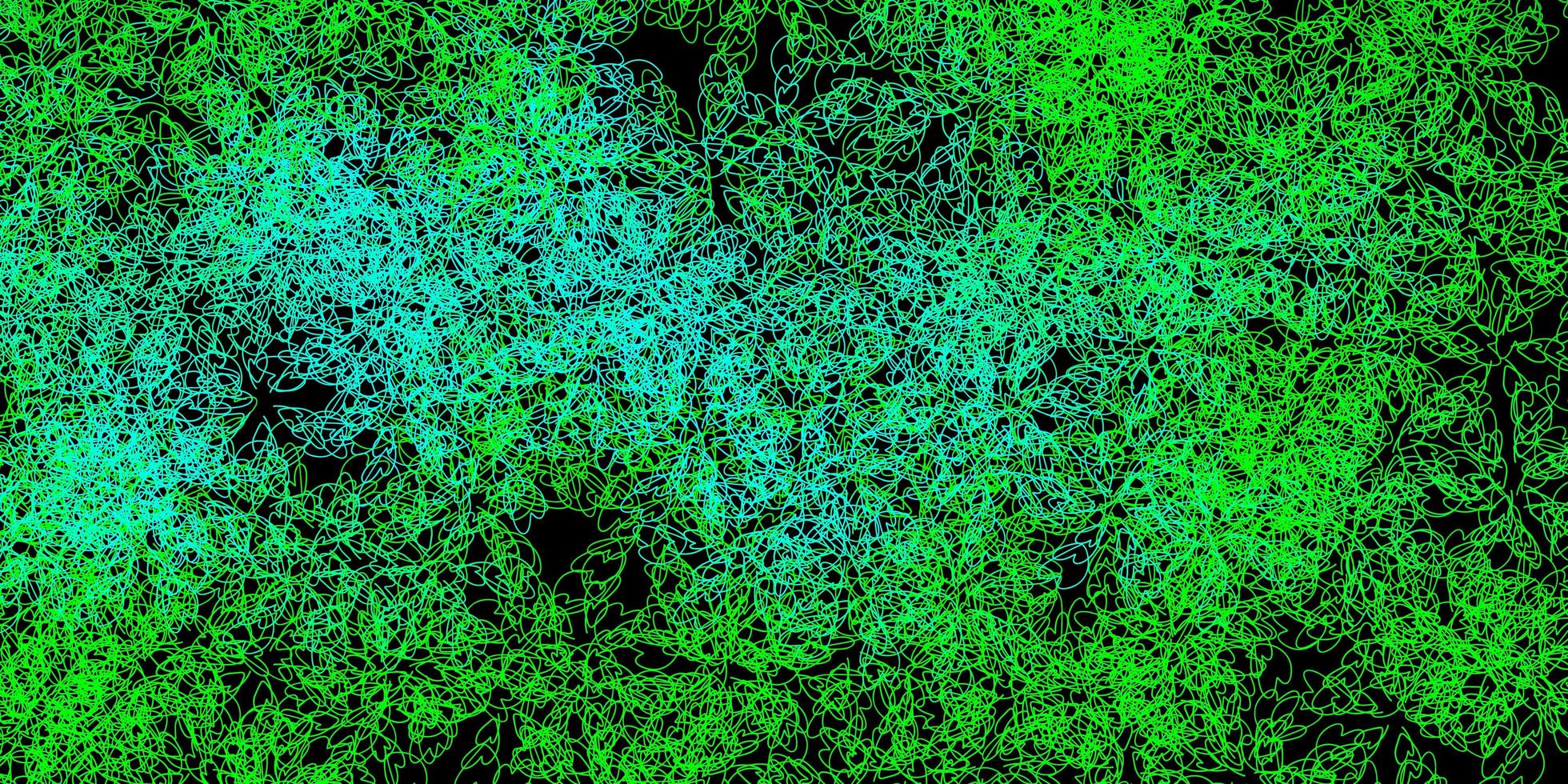 Dark green vector backdrop with curves.