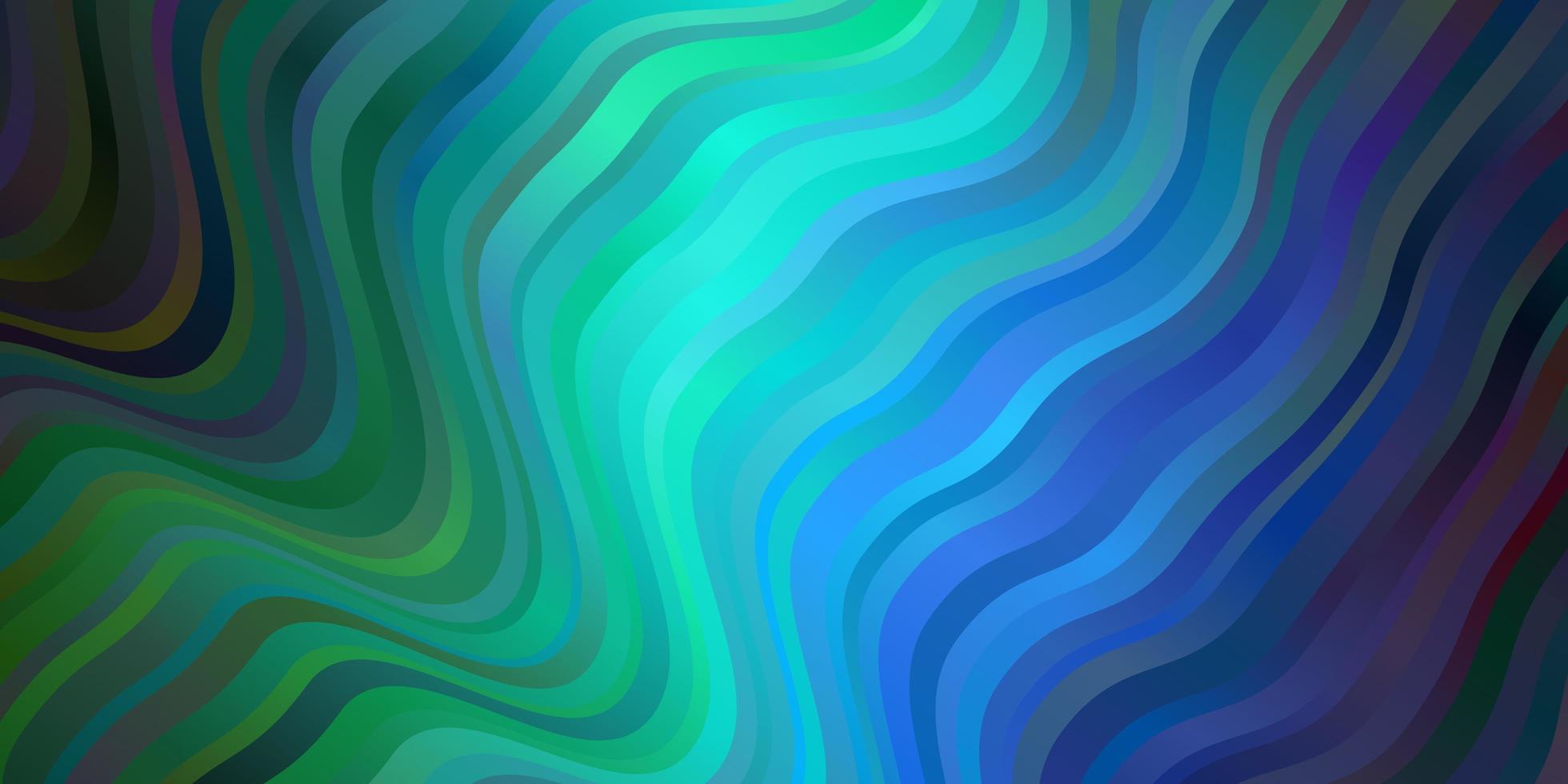 Dark Blue, Green vector layout with wry lines.