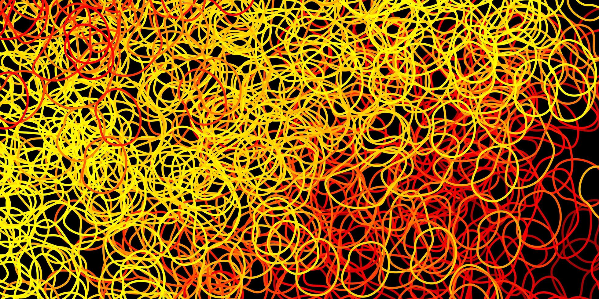 Dark orange vector backdrop with chaotic shapes.