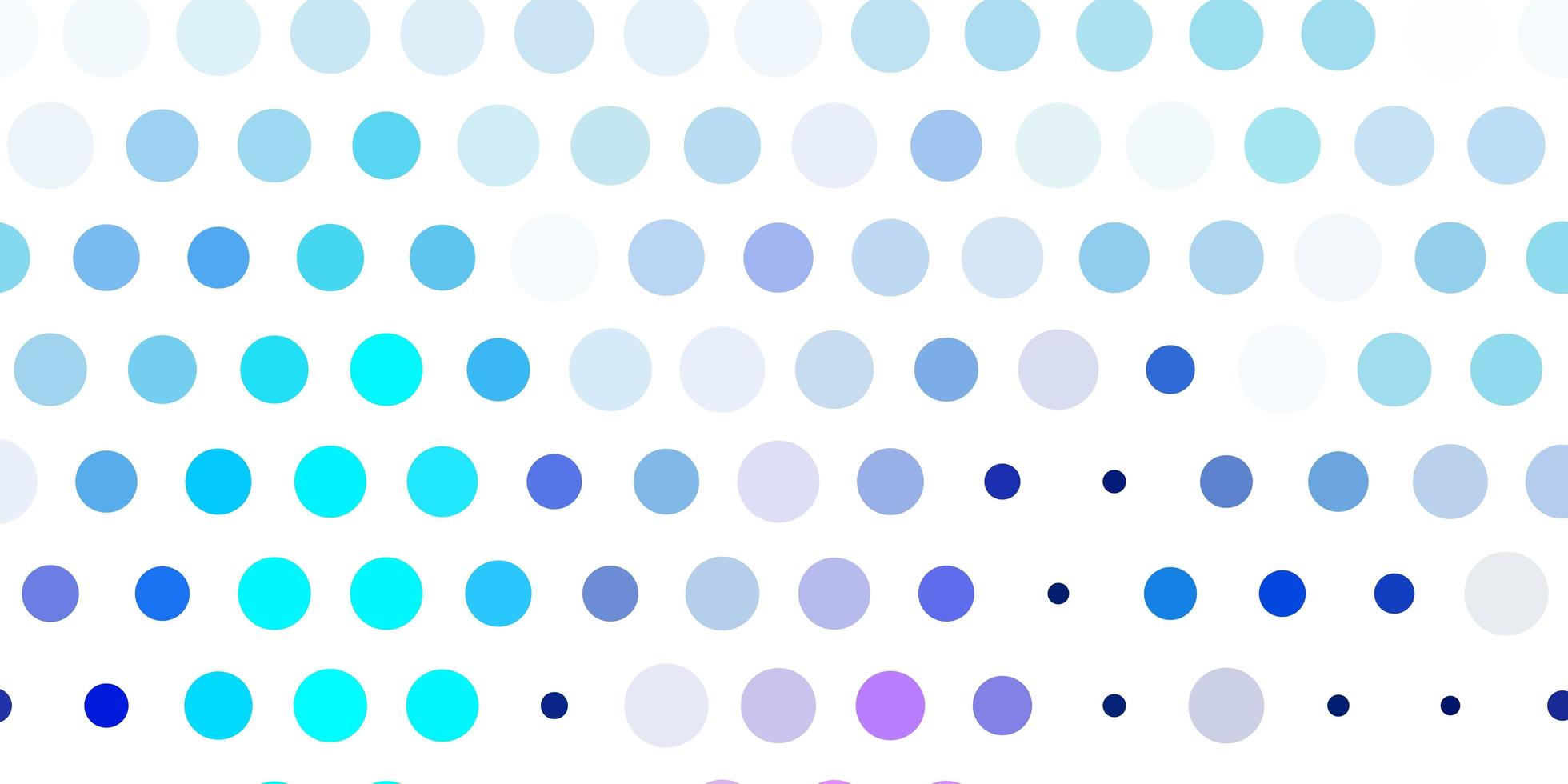 Light pink, blue vector texture with disks.