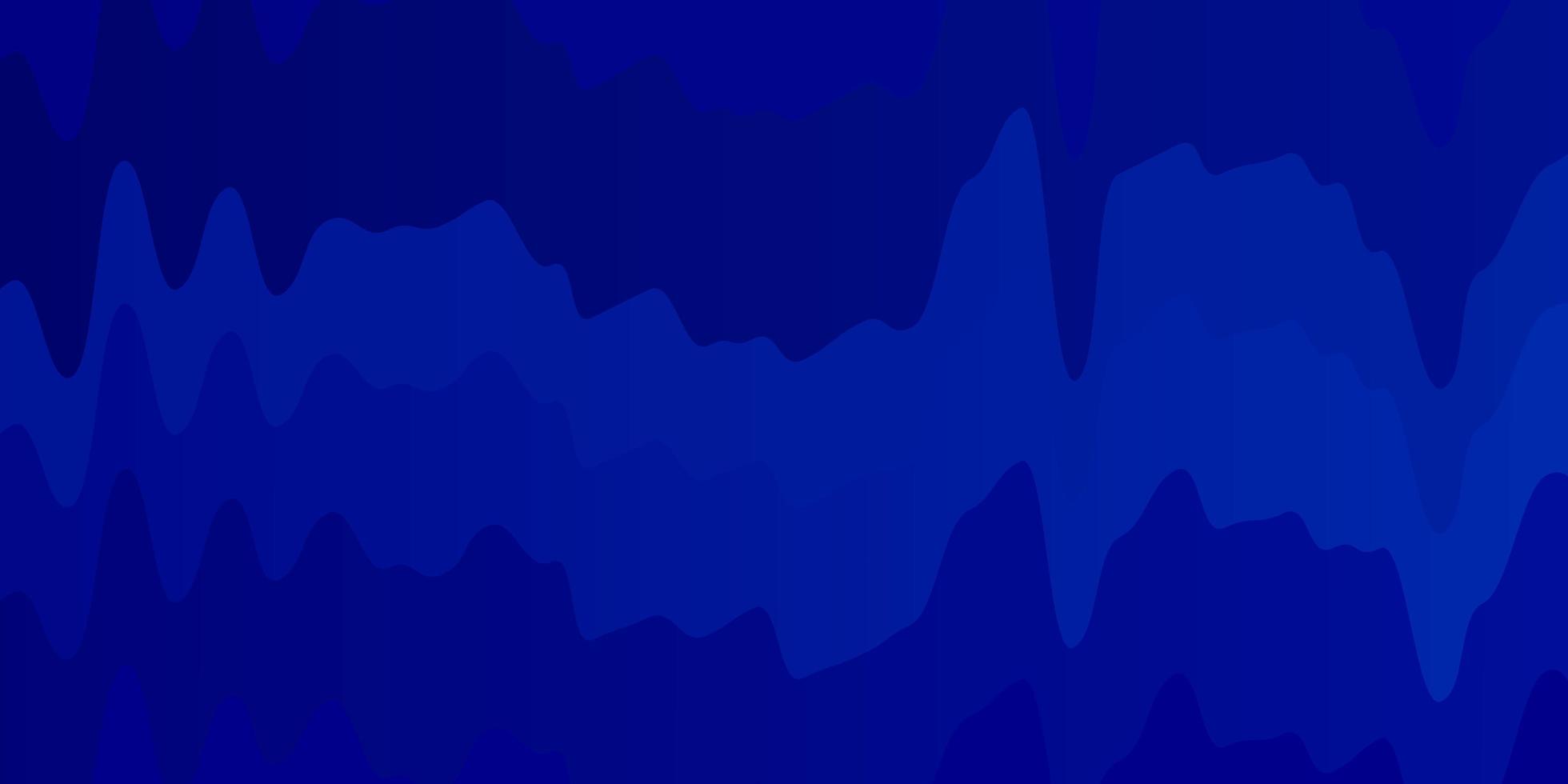 Light BLUE vector backdrop with curves.