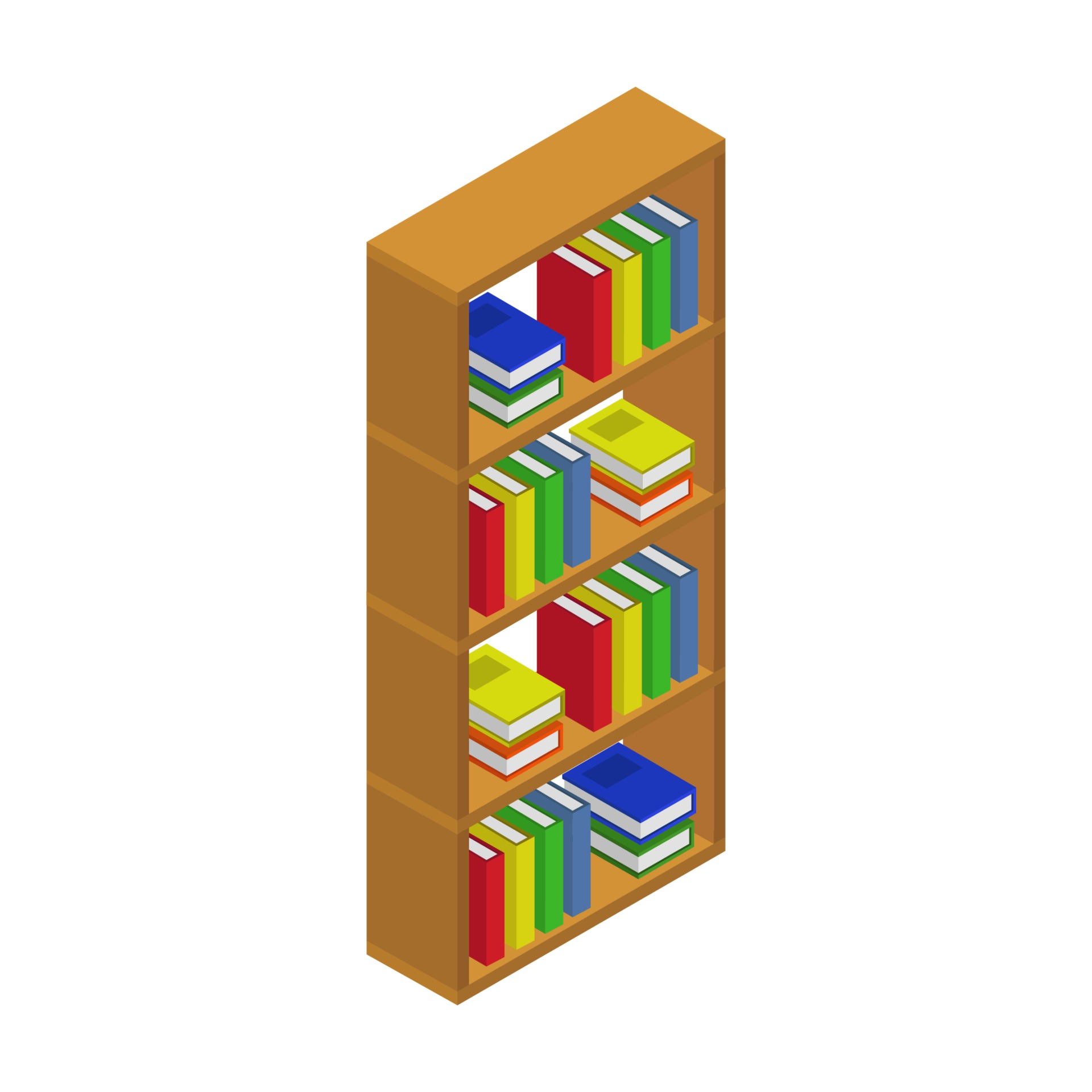 Isometric Bookshelf On White Background Vector Art At Vecteezy Isometric Bookshelf On White Background Vector Art At Vecteezy