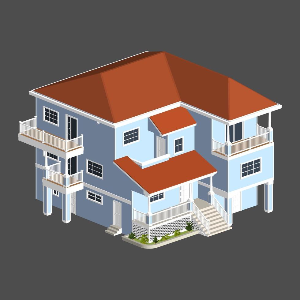 illustration of a house vector