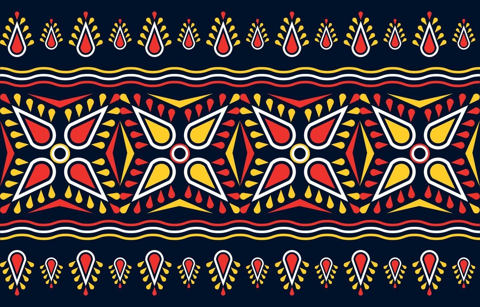 Geometric ethnic pattern traditional Design vector