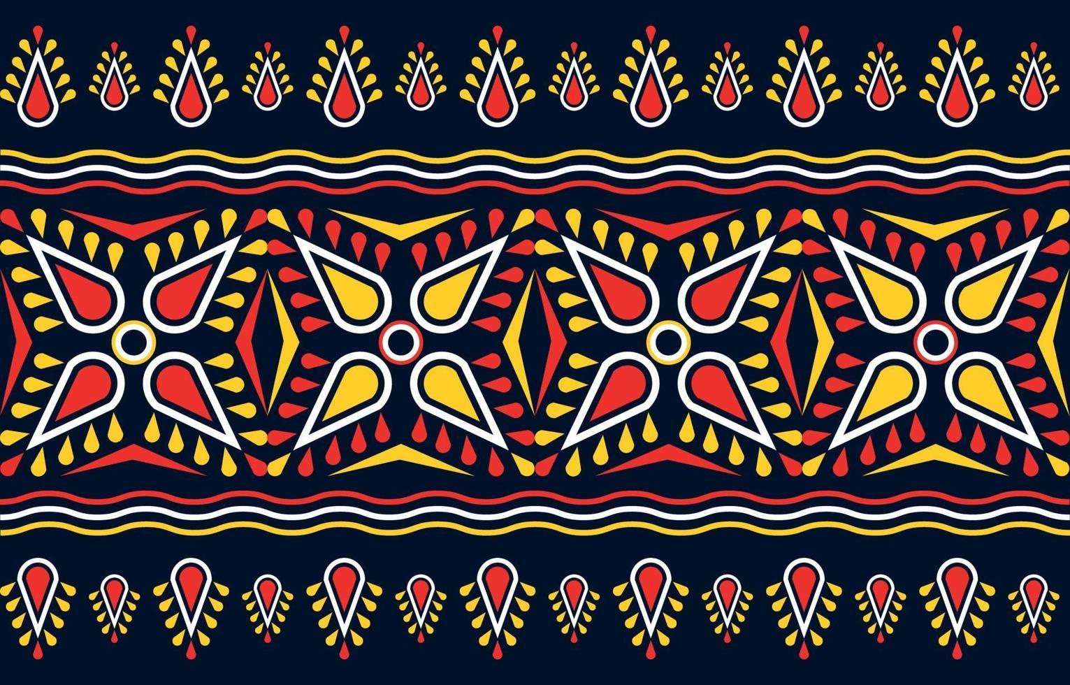 Geometric ethnic pattern traditional Design vector