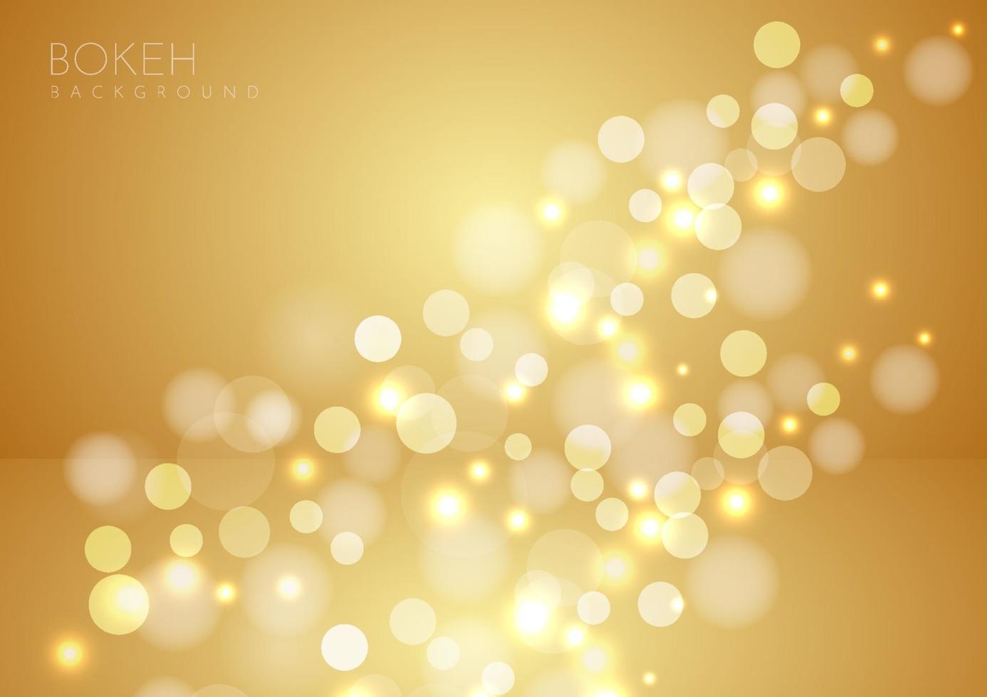 Gold Bokeh Background Vector Art, Icons, and Graphics for Free Download