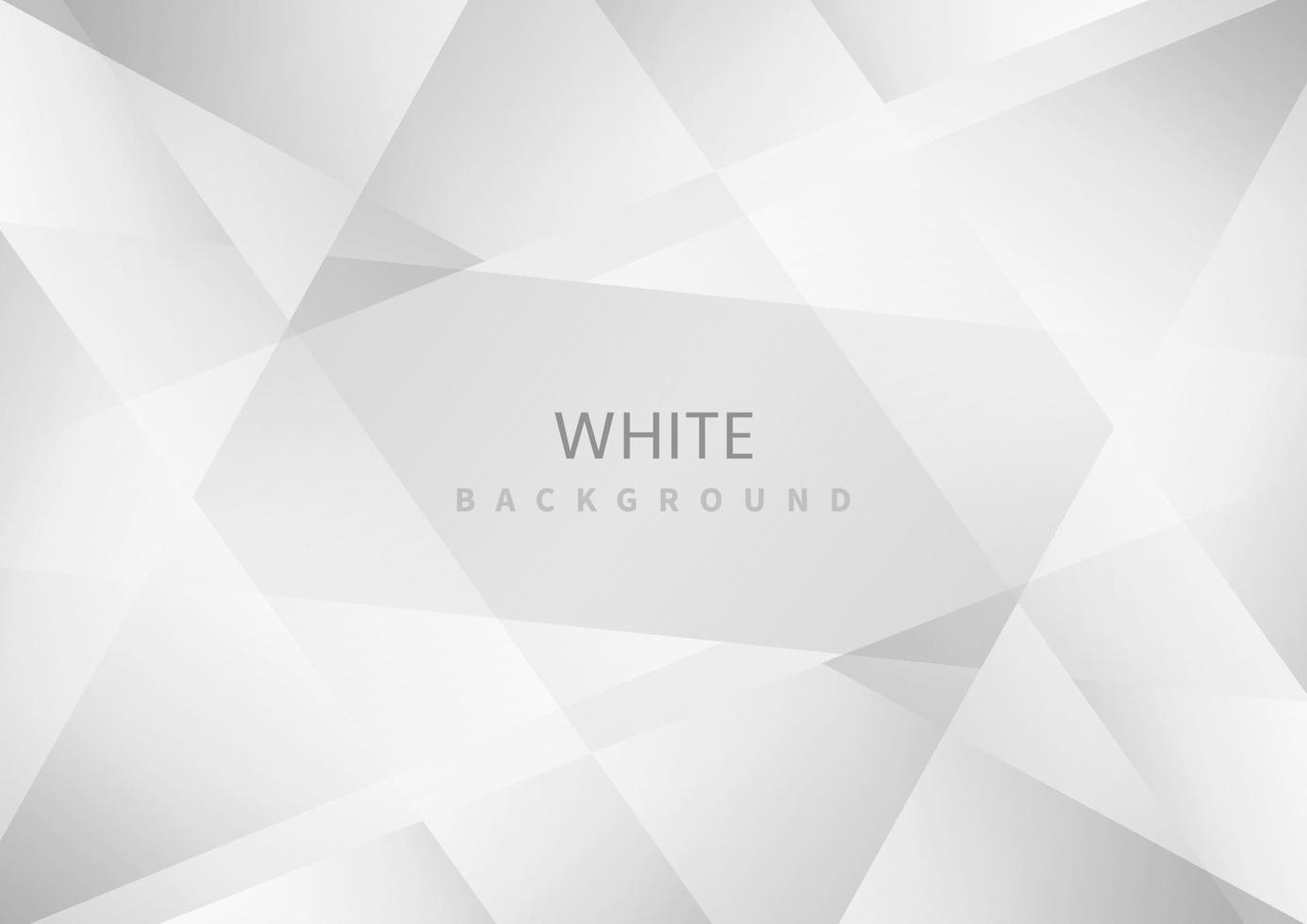 Abstract white and gray triangle overlapping layer background. Modern style. You can use for ad, poster, template, business presentation. vector