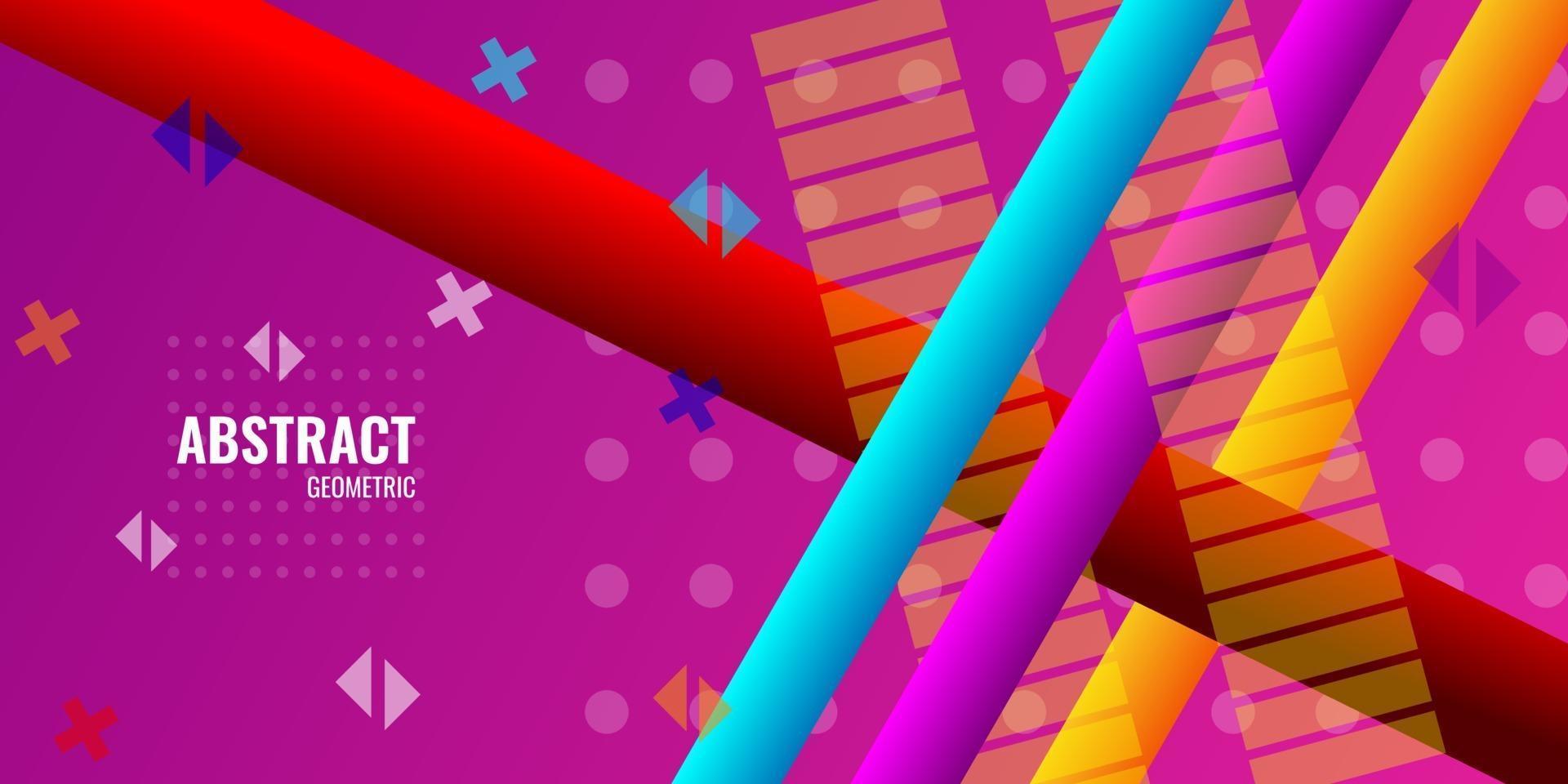Minimal abstract geometric background vector