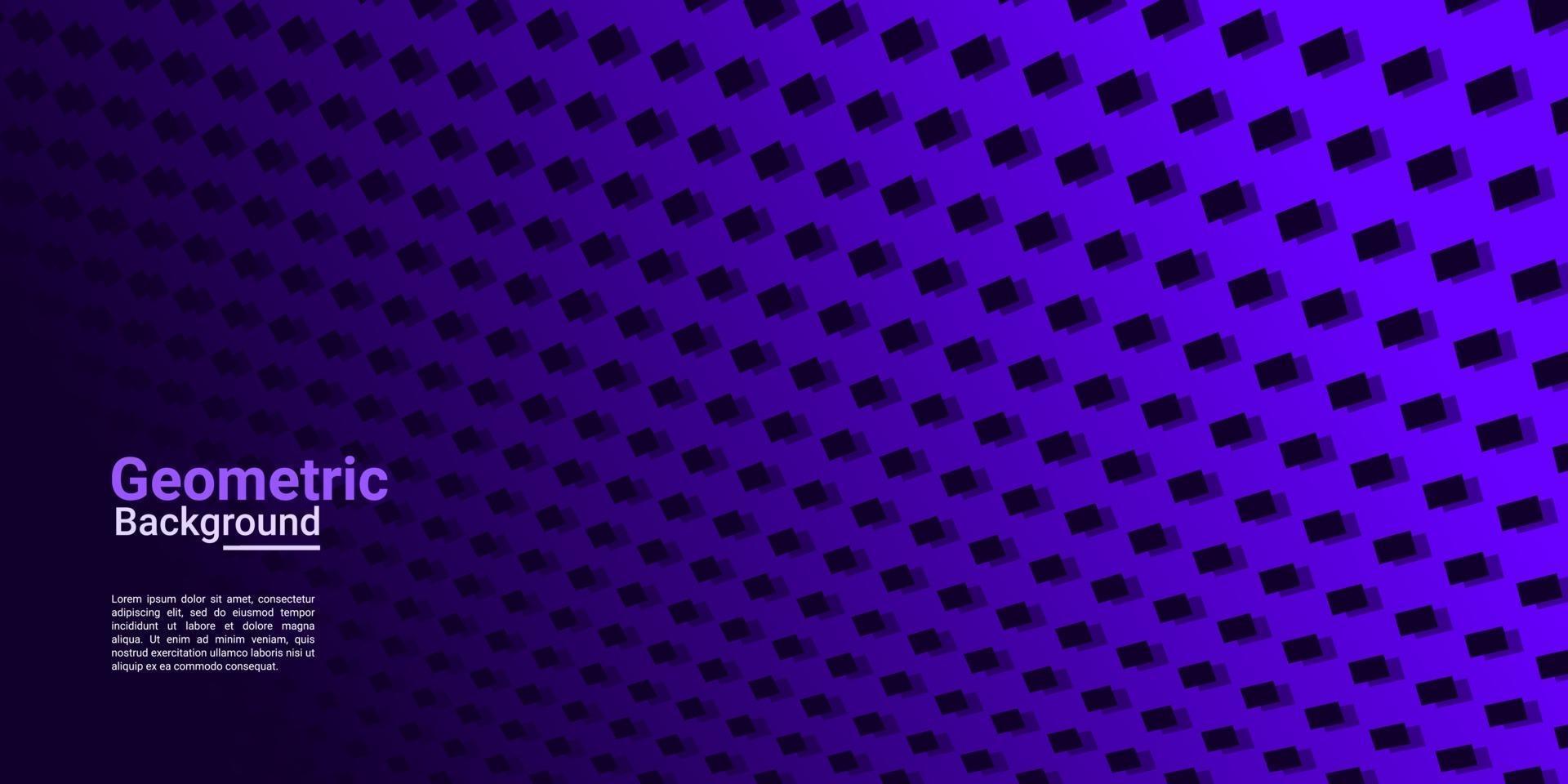 fondo decorativo abstracto con degradado morado vector