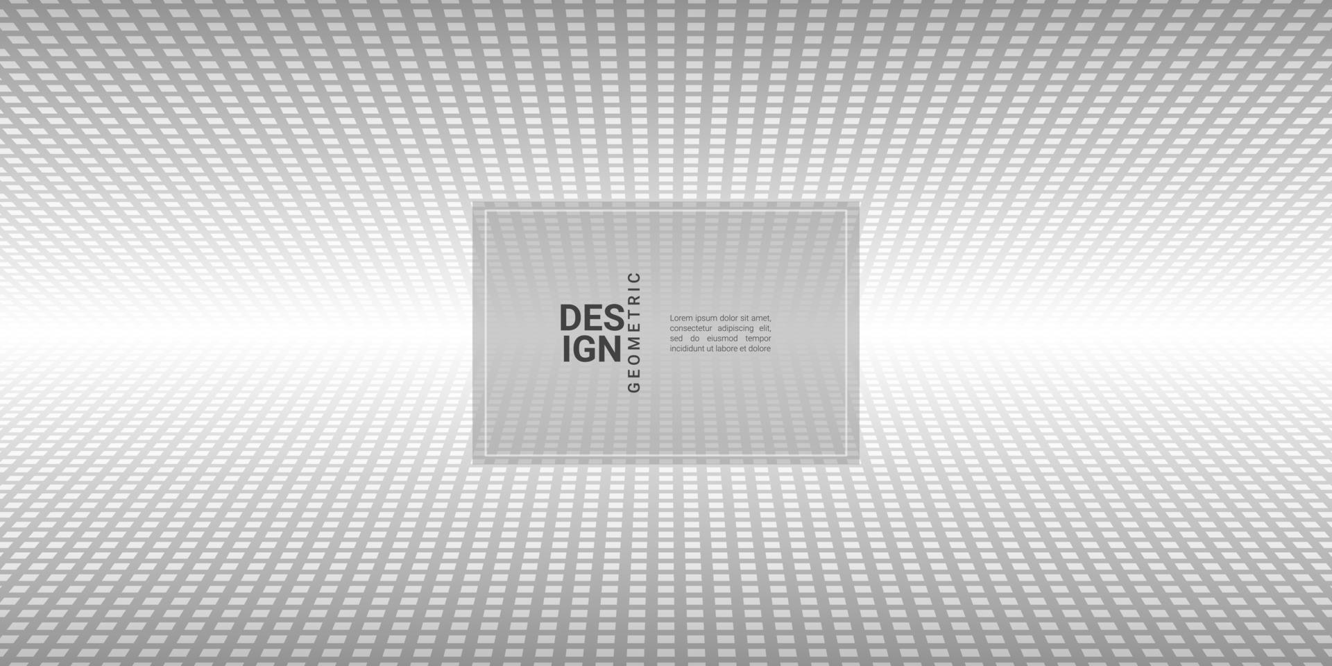 Abstract decorative background with geometric shapes vector