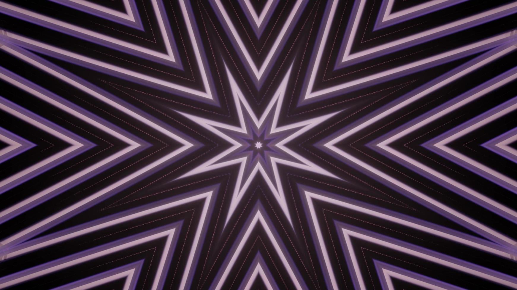 Colorful shapes kaleidoscope 3d illustration for background or walllpaper photo