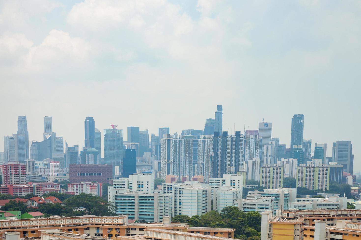 Singapore's high-rise buildings photo