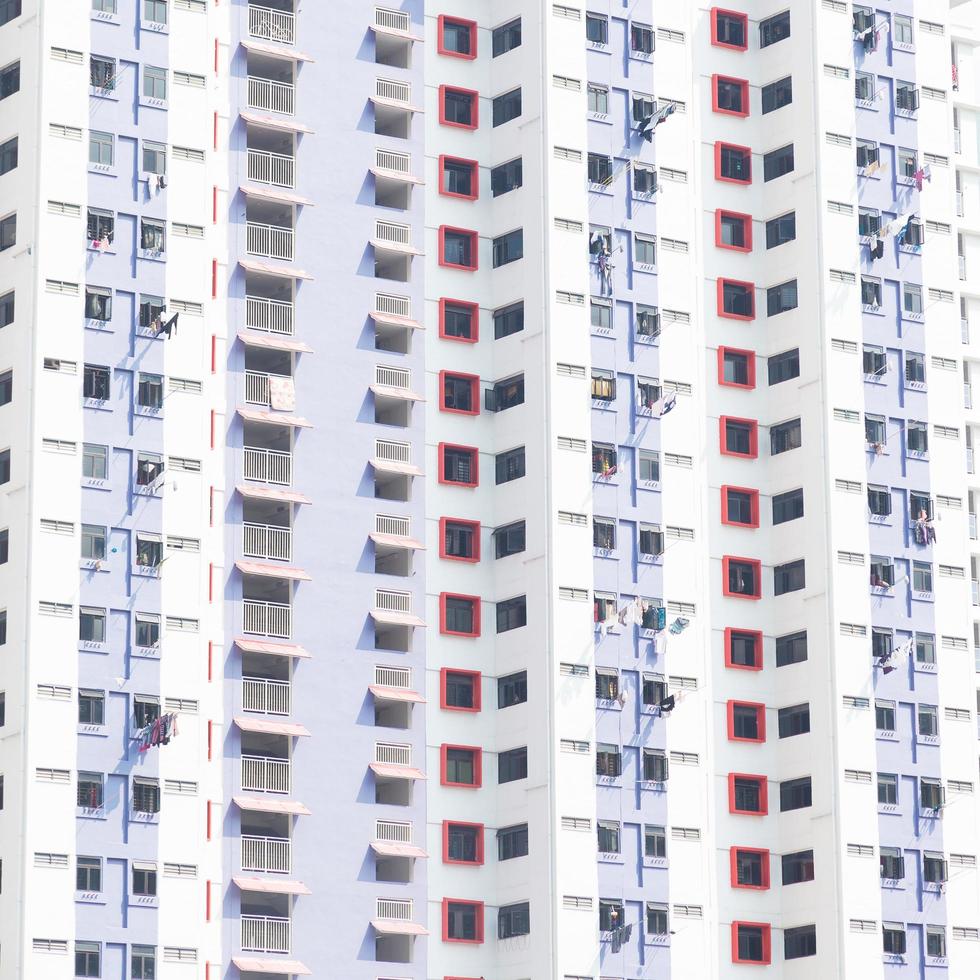 Condominium building in Thailand photo