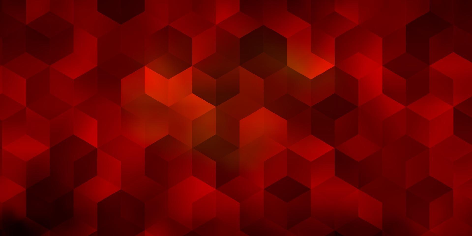 Light Orange vector layout with hexagonal shapes.