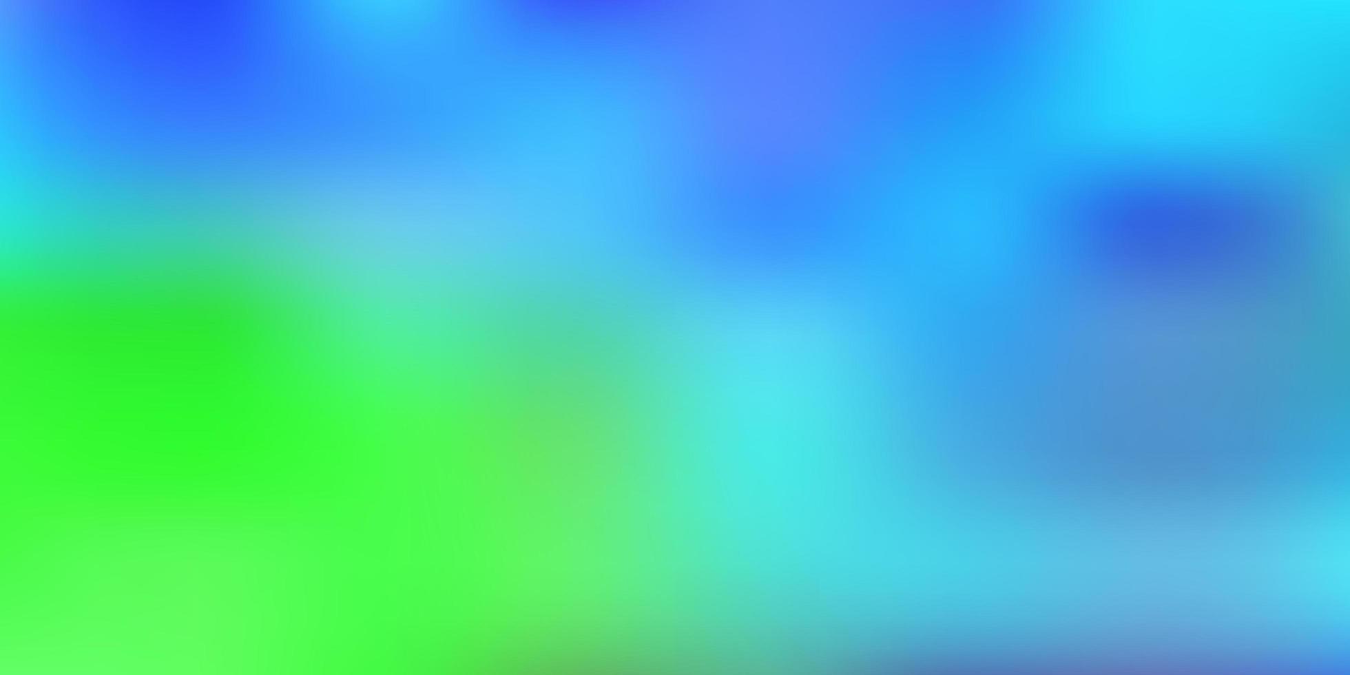 Light blue, green vector blurred layout.