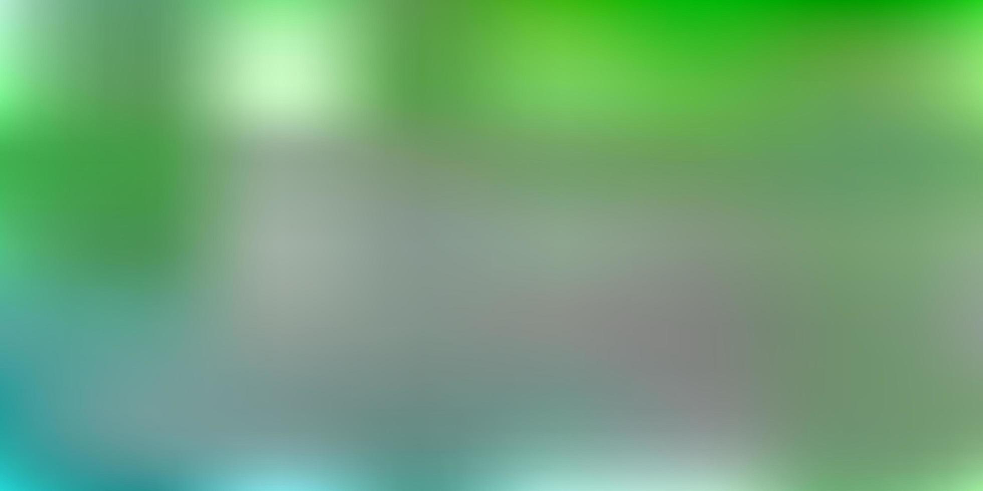 Light green vector gradient blur template.