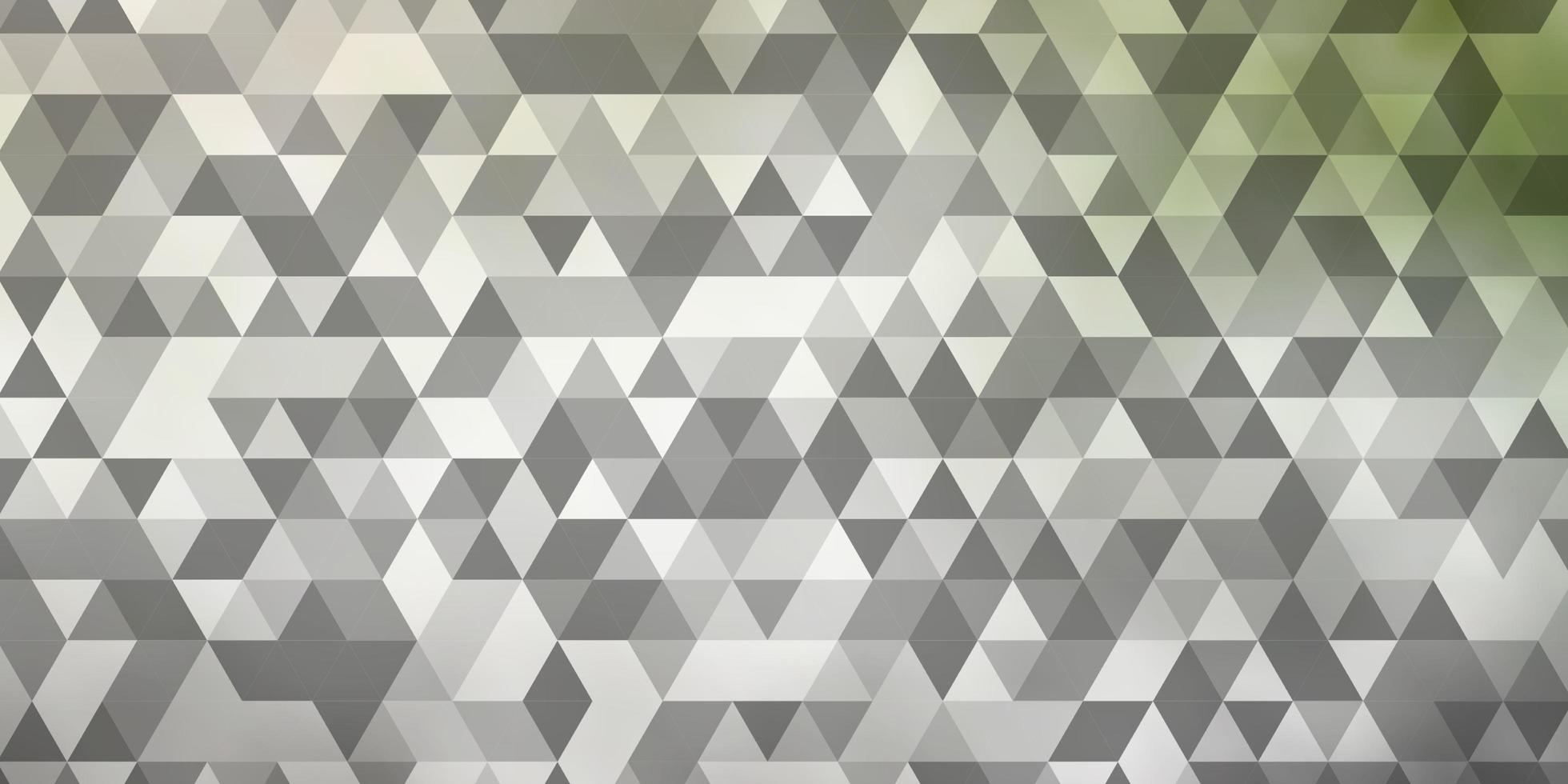 Fondo de vector gris claro con estilo poligonal.