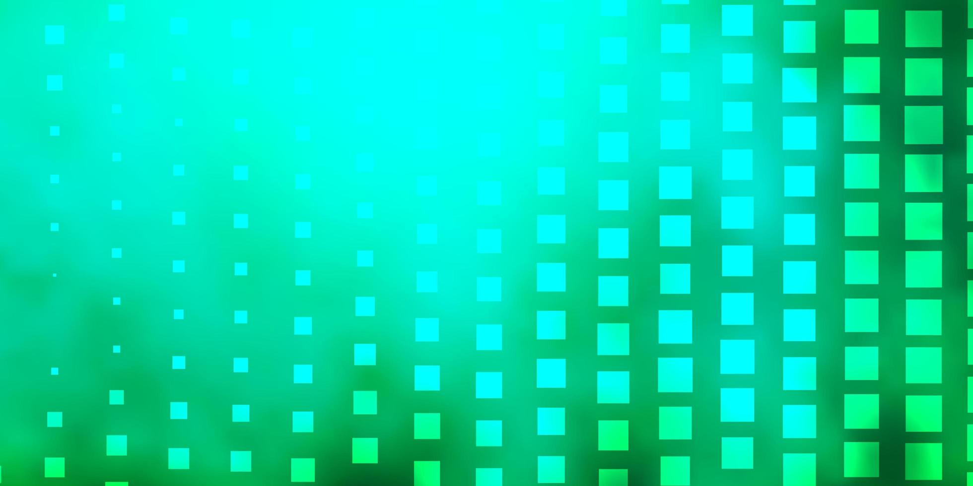 Light Green vector pattern in square style.