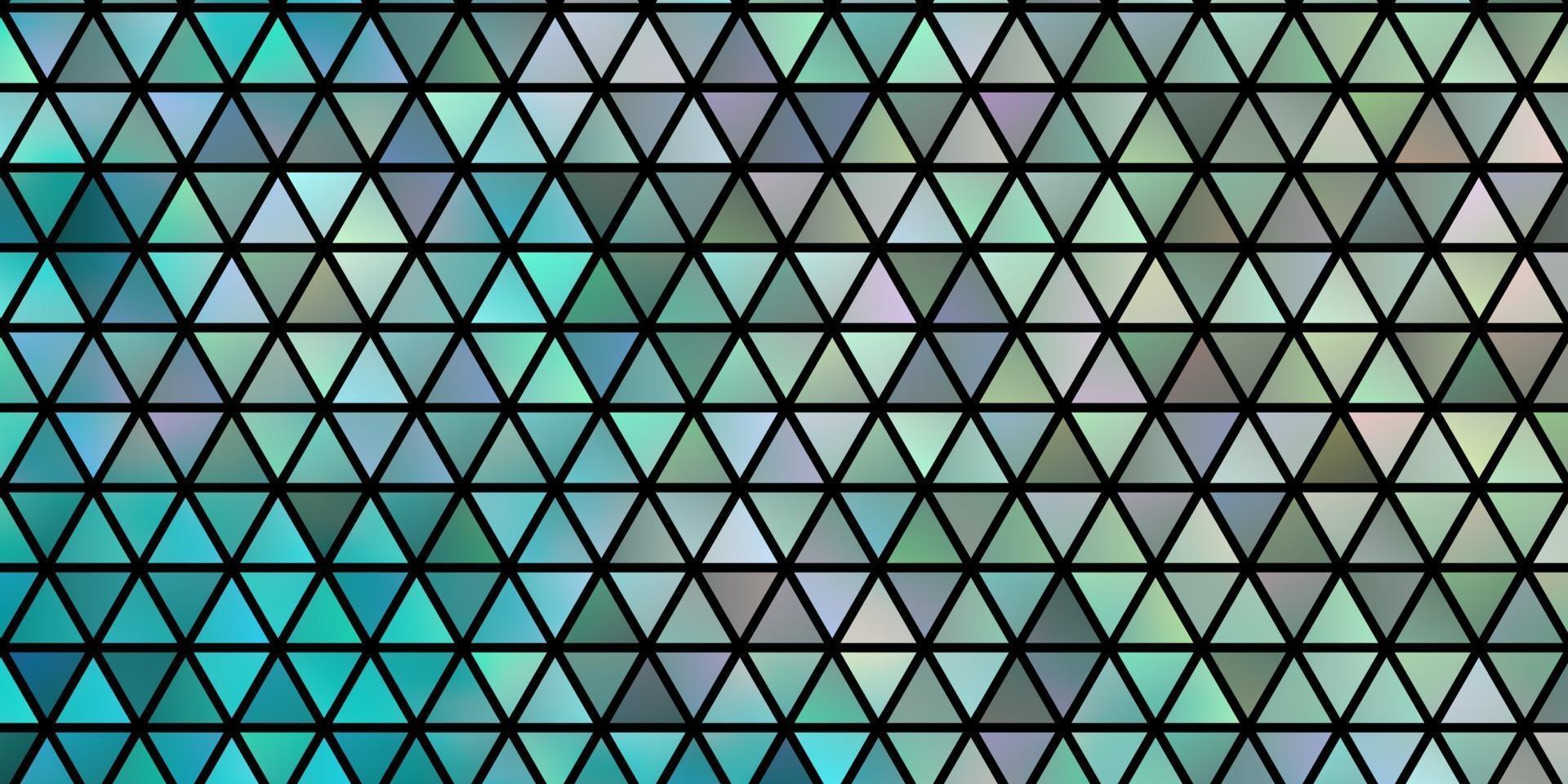 Light BLUE vector texture with triangular style.