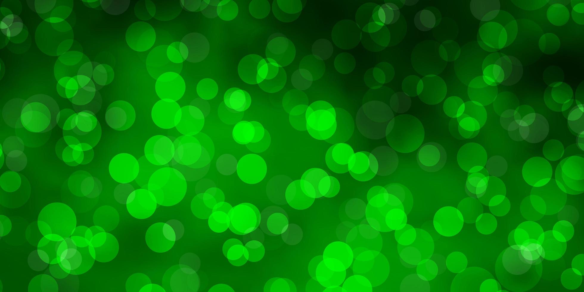 Light Green vector backdrop with dots.