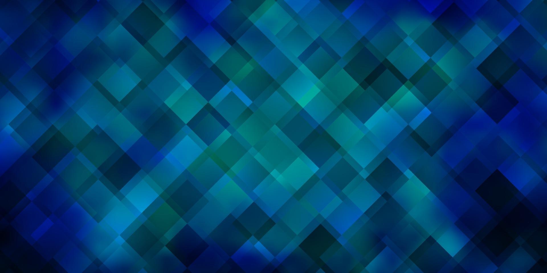 Dark BLUE vector template with rectangles.