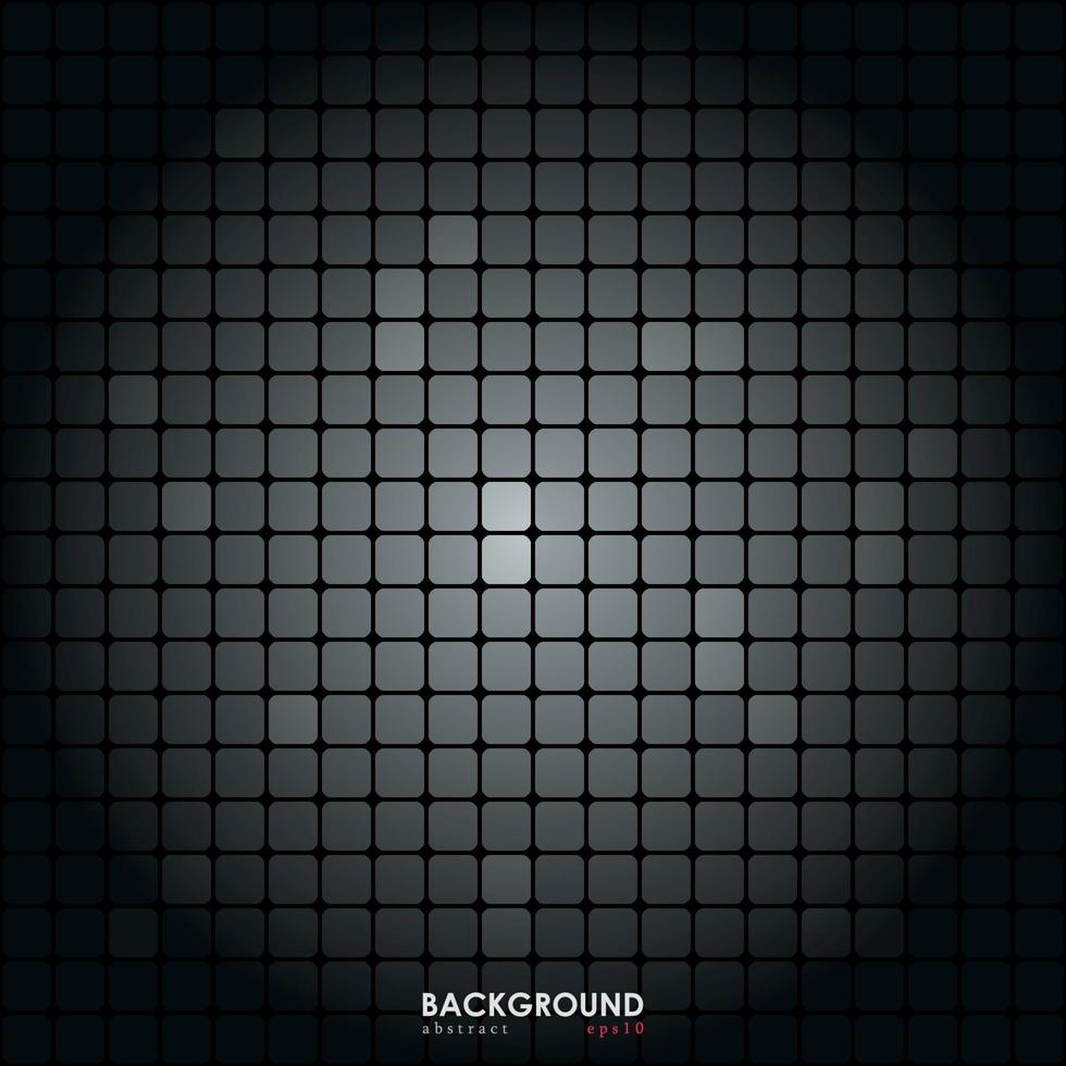 Vector seamless gray tiles with a round gradient