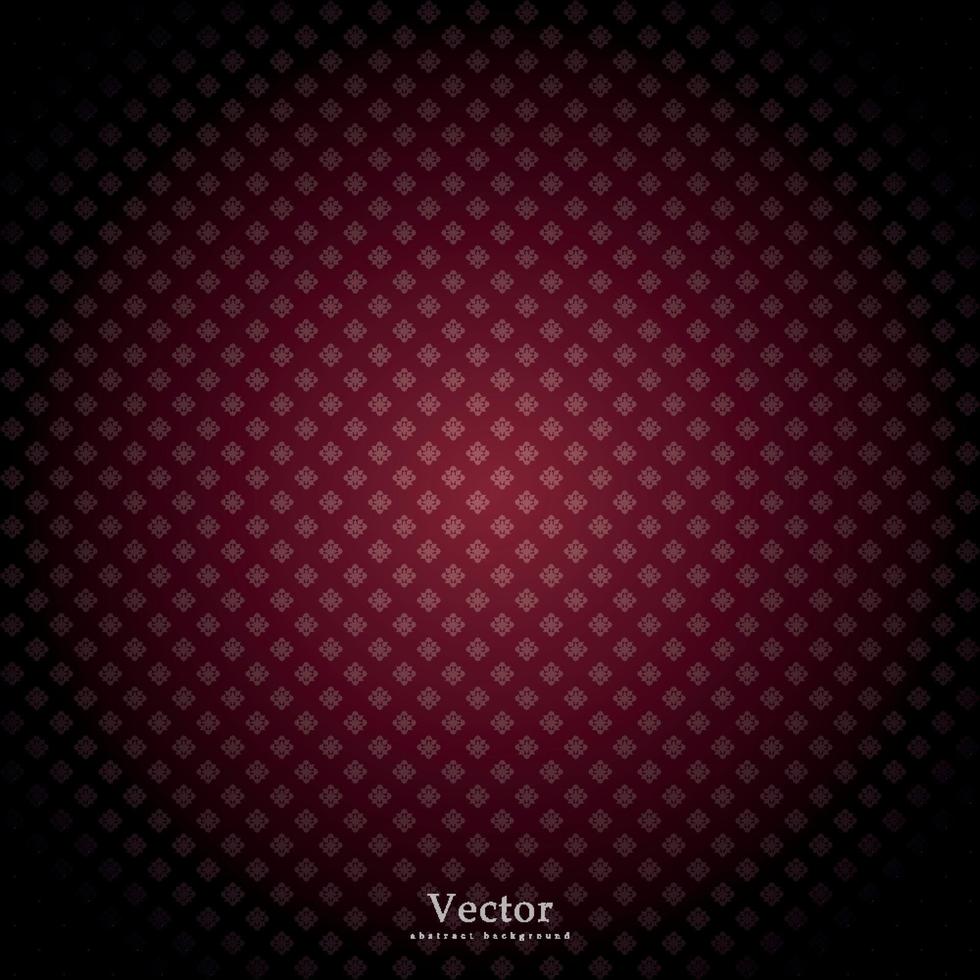 Abstract dark red pattern. Vector background.