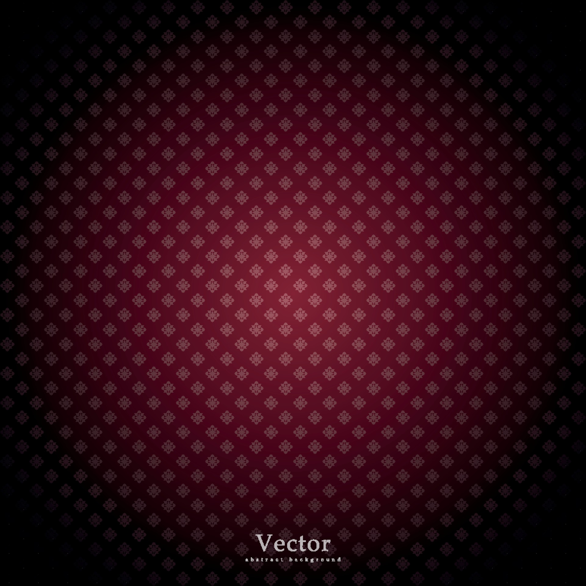 Dark Red Pattern Wallpaper
