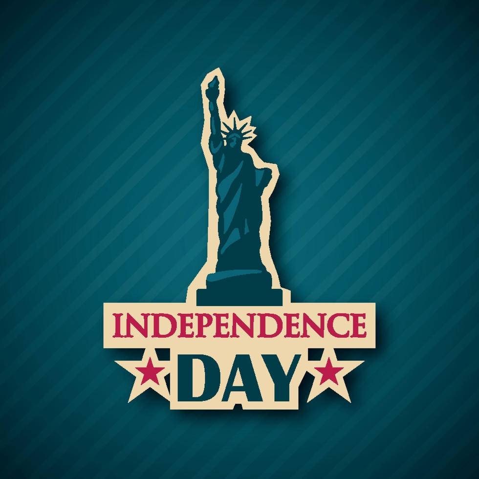 Independence day vector background