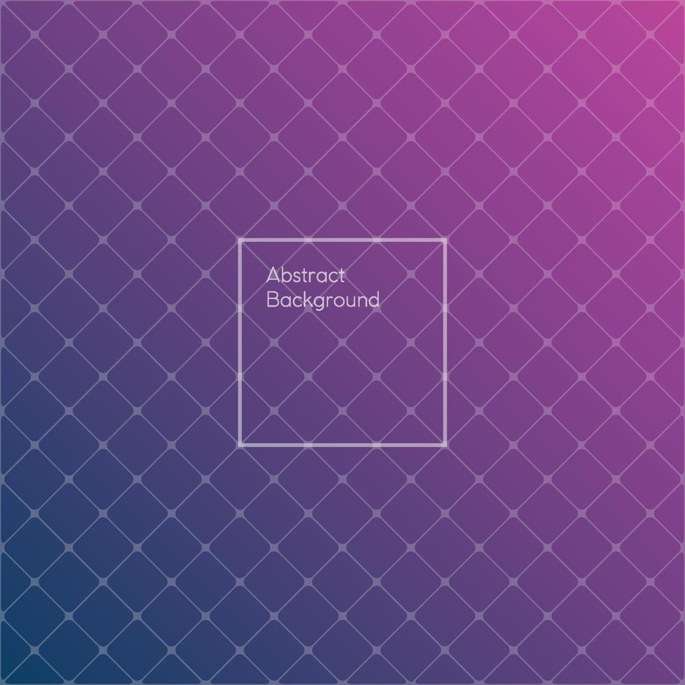 Gradient dark blue and pink colored triangle polygon pattern vintage background. vector