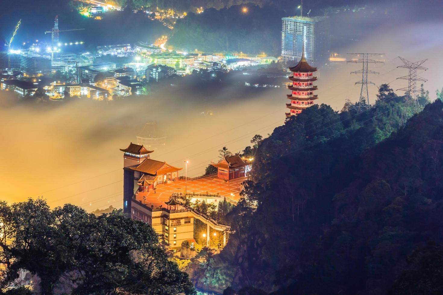 templo chin swee, cerca de kuala lumpur, malasia foto