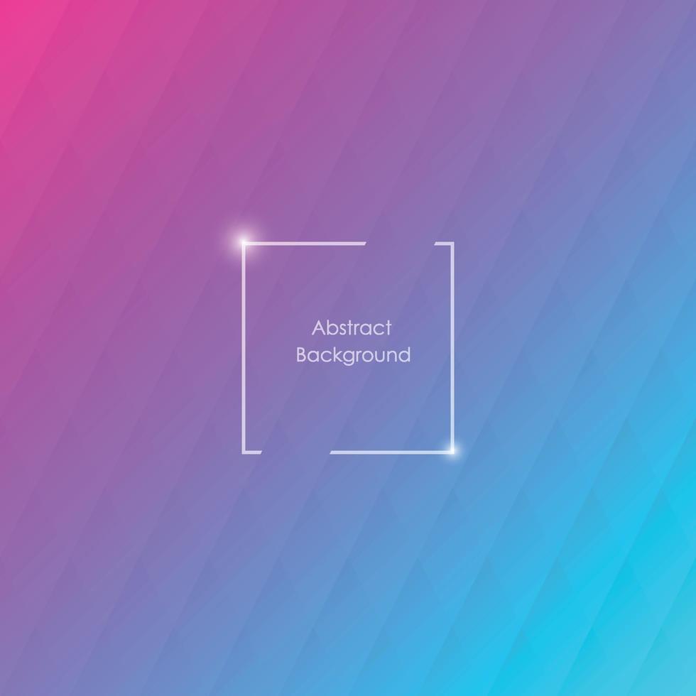 Blue and pink geometric background with rhombus. vector