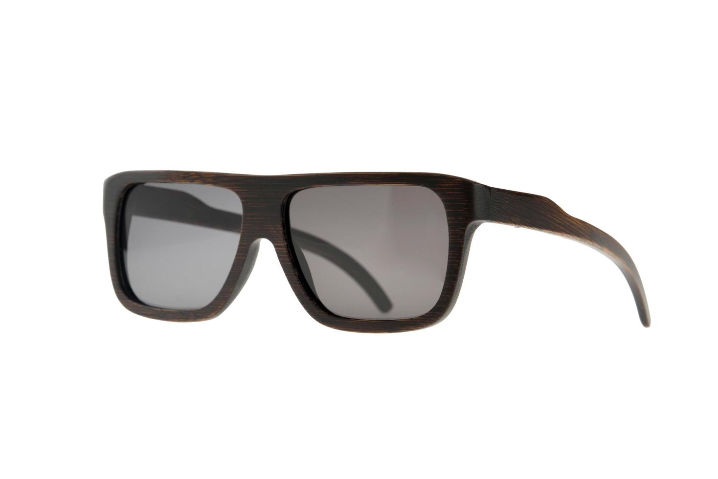 Black square-framed sunglasses photo