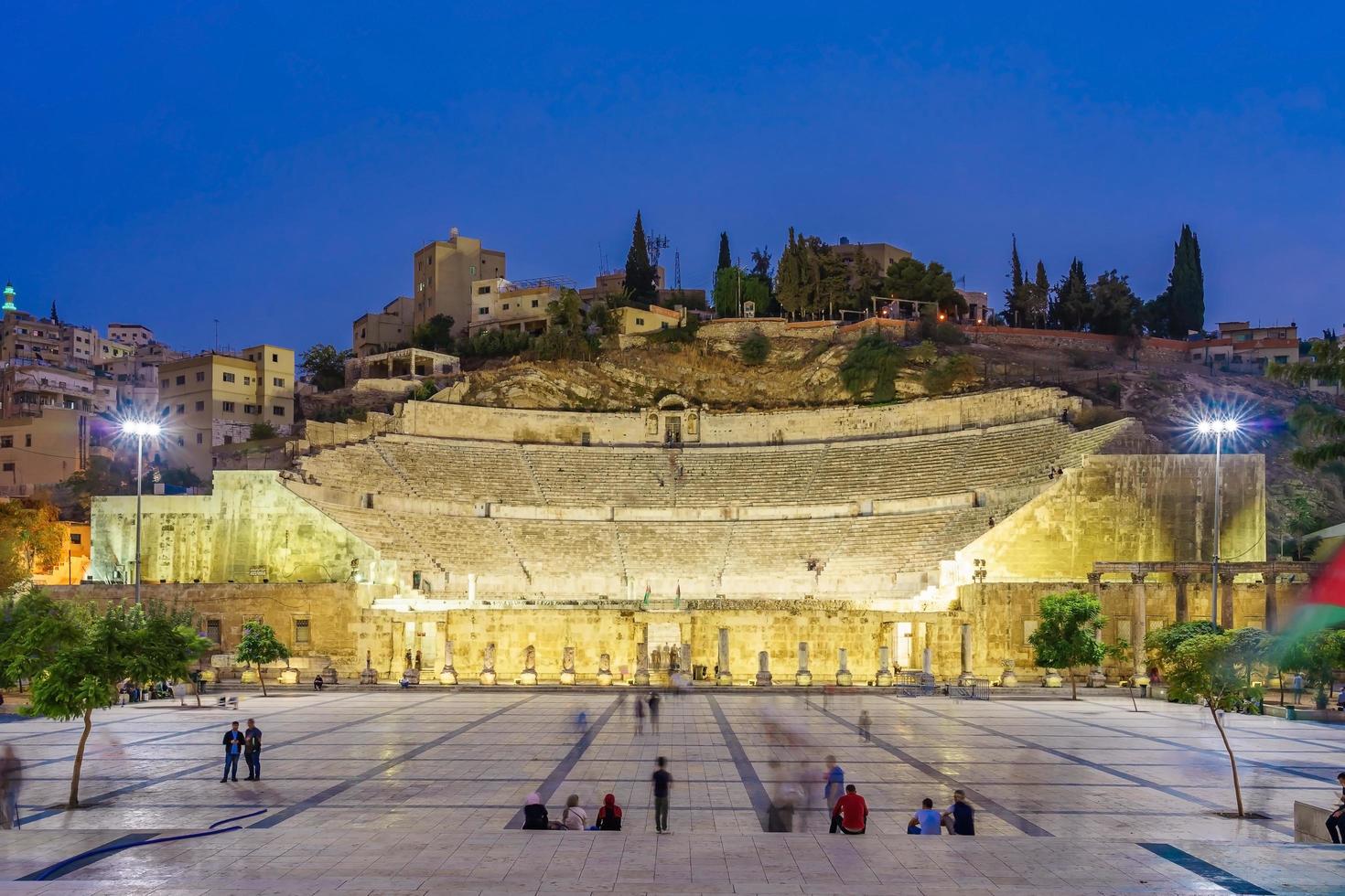 Roman Theatre in Amman. Jordan, 2018 photo