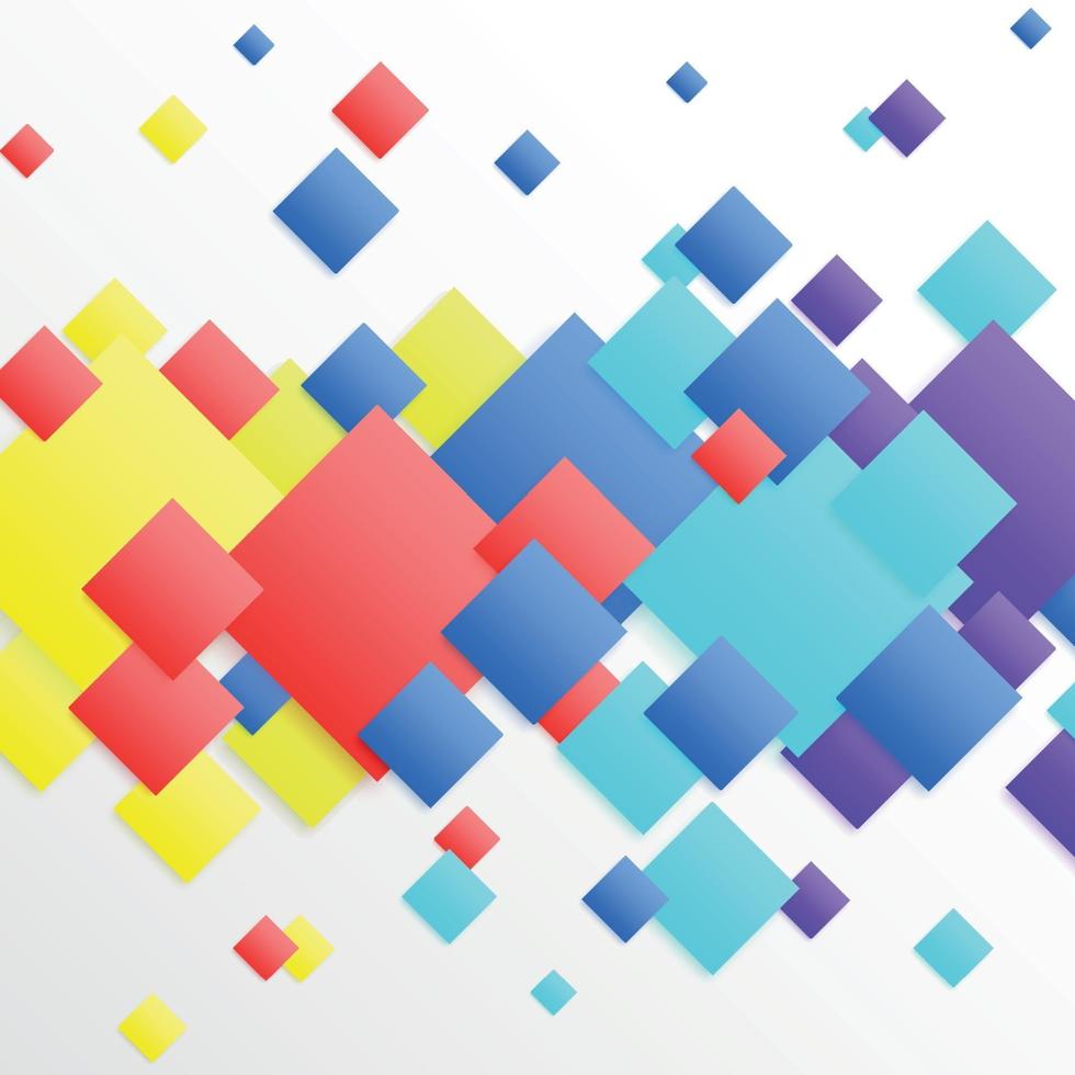 fondo abstracto blanco con rombos de colores. 1987320 Vector en Vecteezy