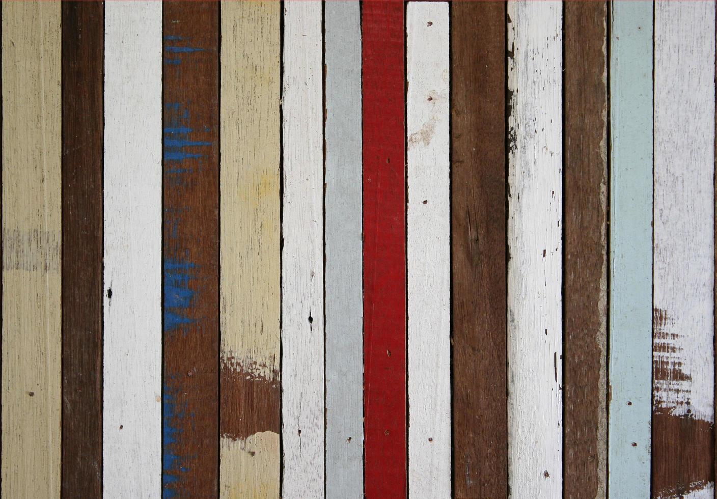 Old painted wood photo