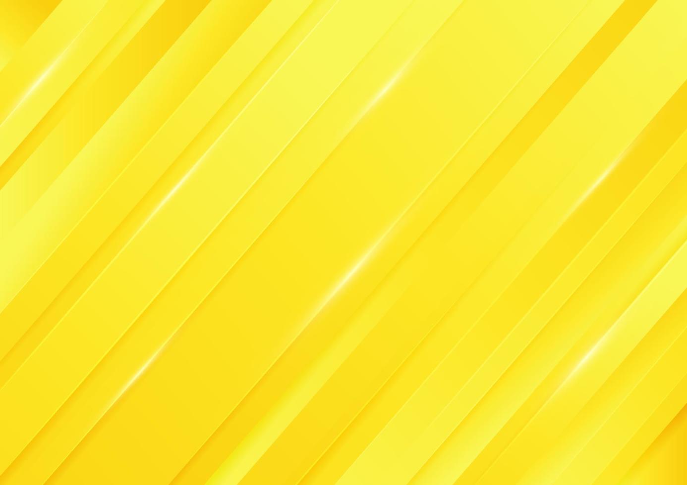 Abstract diagonal vibrant yellow background. Technology concept. vector