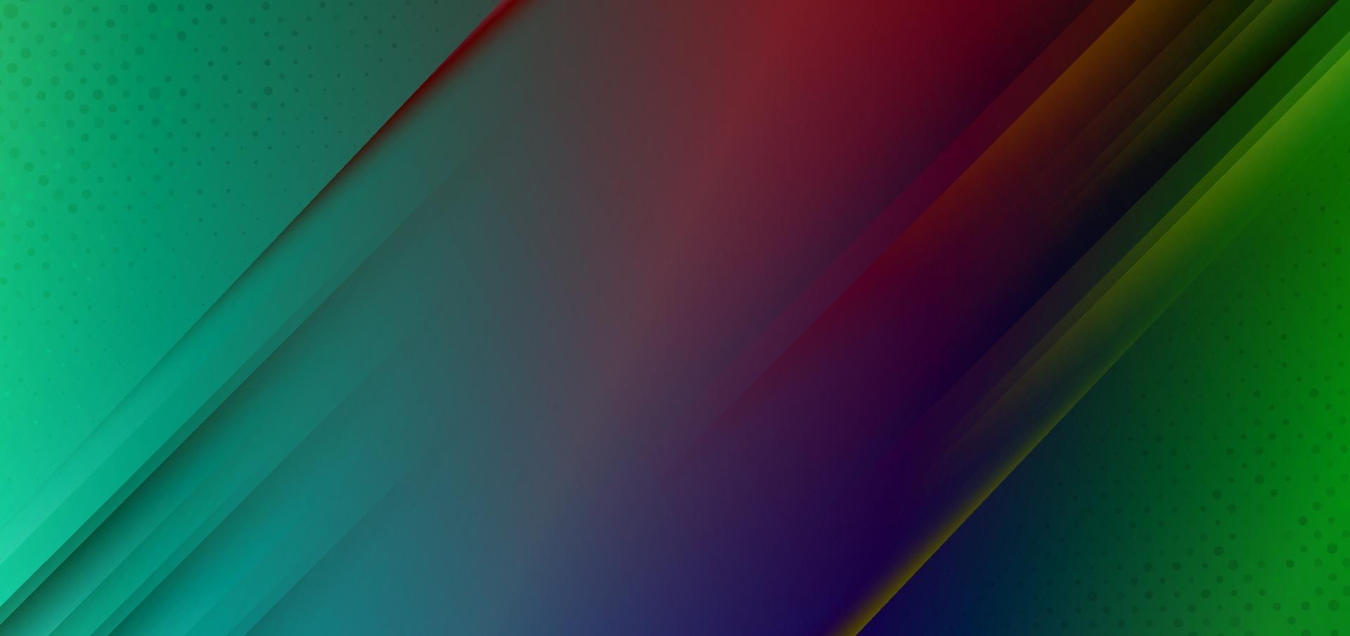 Abstract colorful gradient background texture with shadow diagonal dots decoration. vector