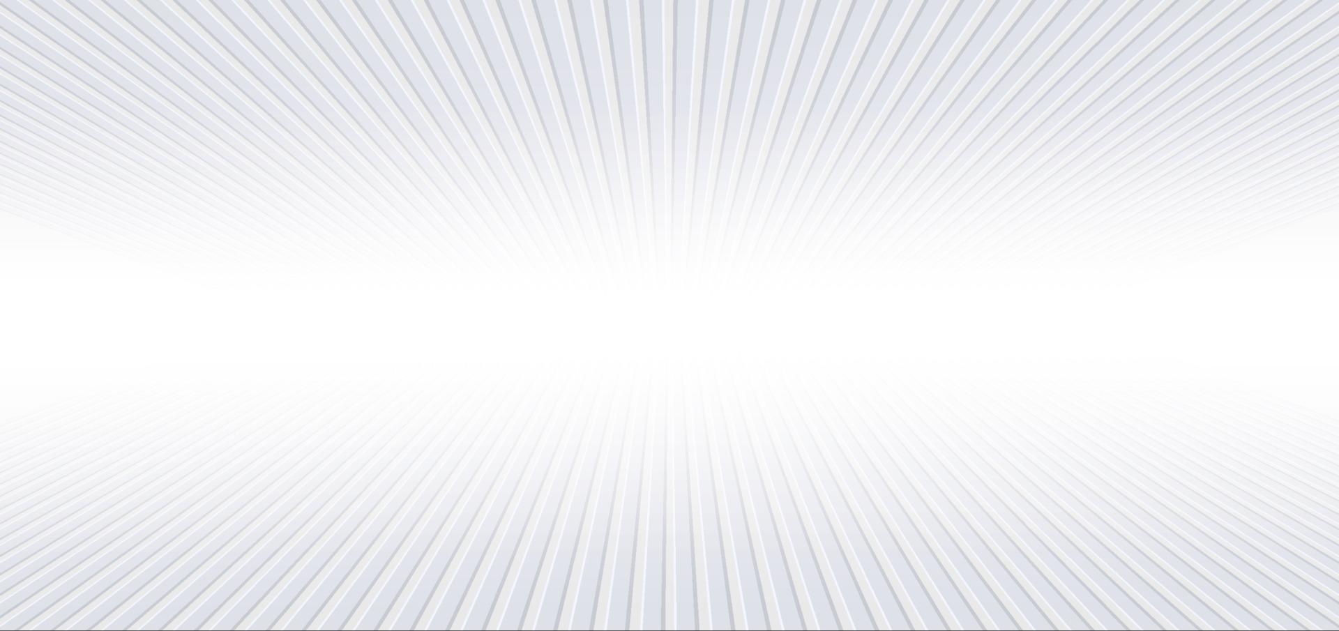 Abstract banner web geometric perspective lines diagonal white and gray gradient color background. Technology concept. vector