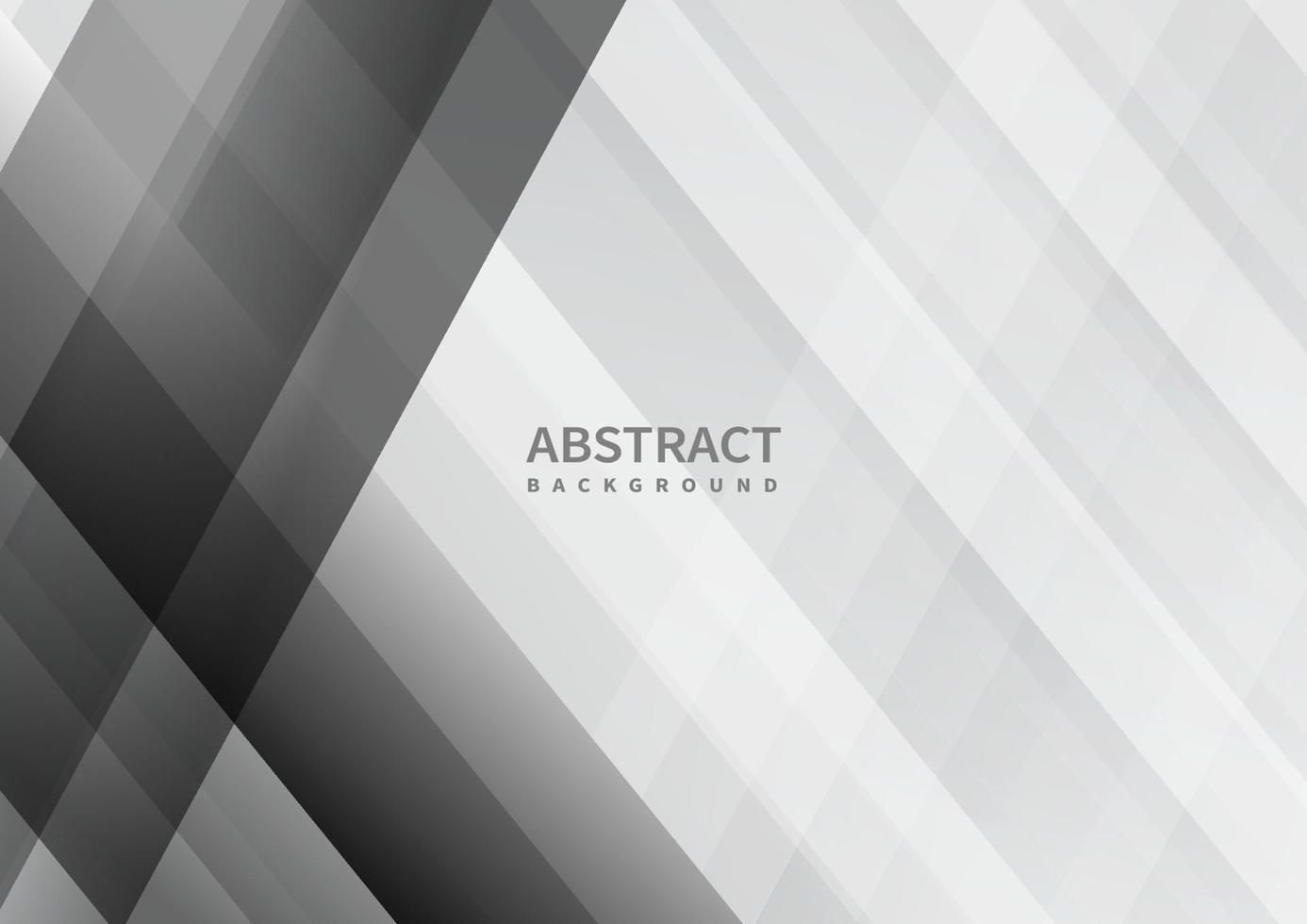 Fondo superpuesto geométrico gris y blanco abstracto. vector