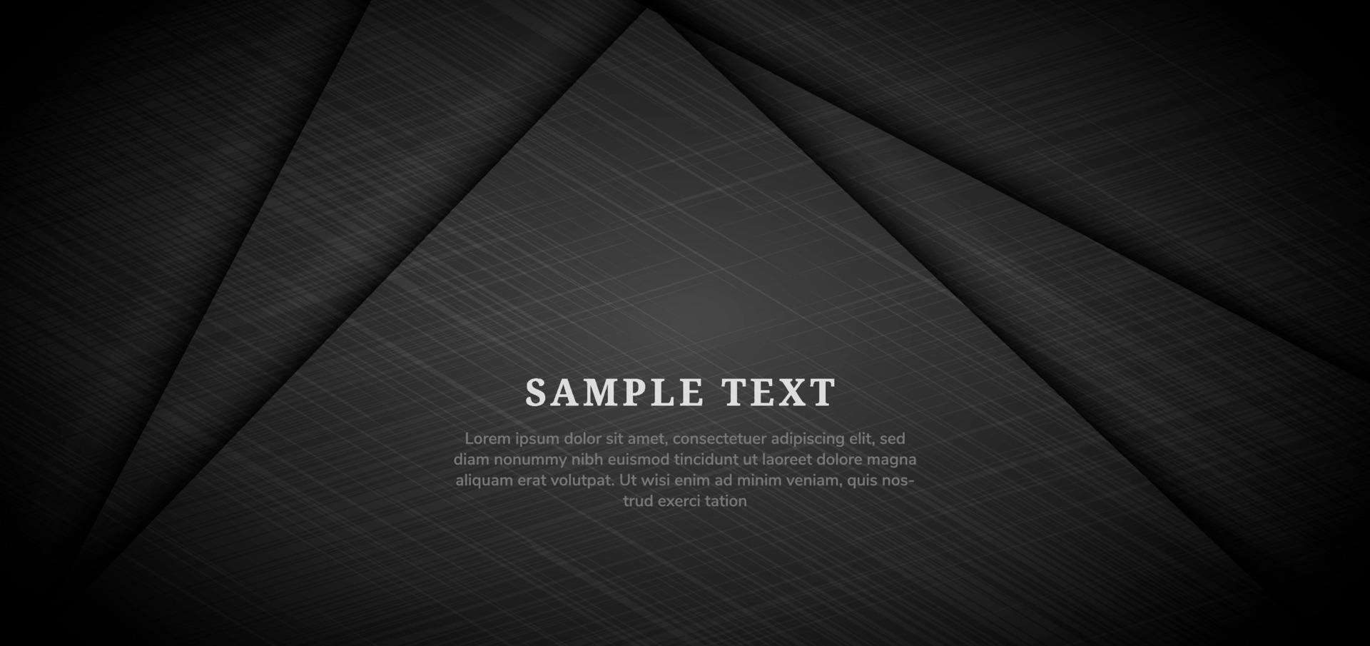 Abstract traingles layer grey background with white grid lines texture. vector