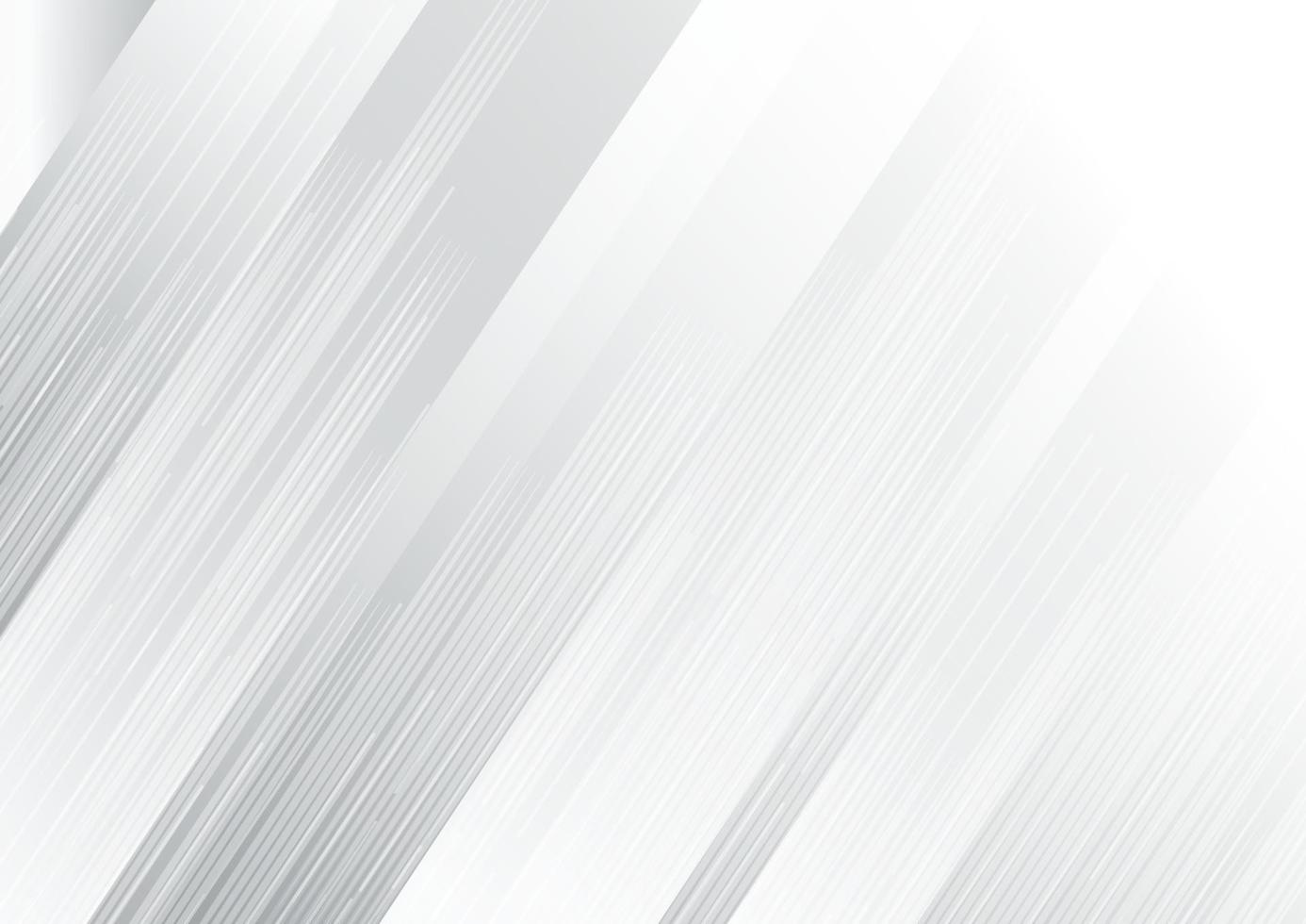 Abstract white grey background modern stripe gradient color oblique line texture. vector