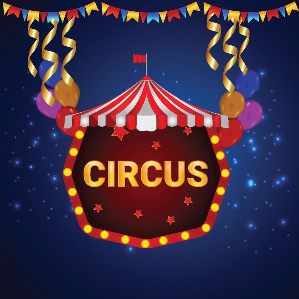 Carnival celebration party greeting vector
