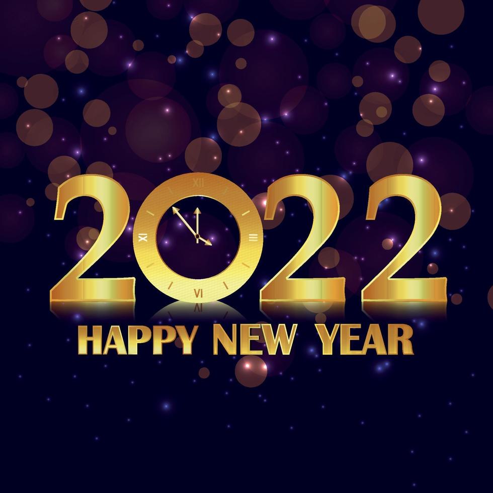 Happy new year party design vector