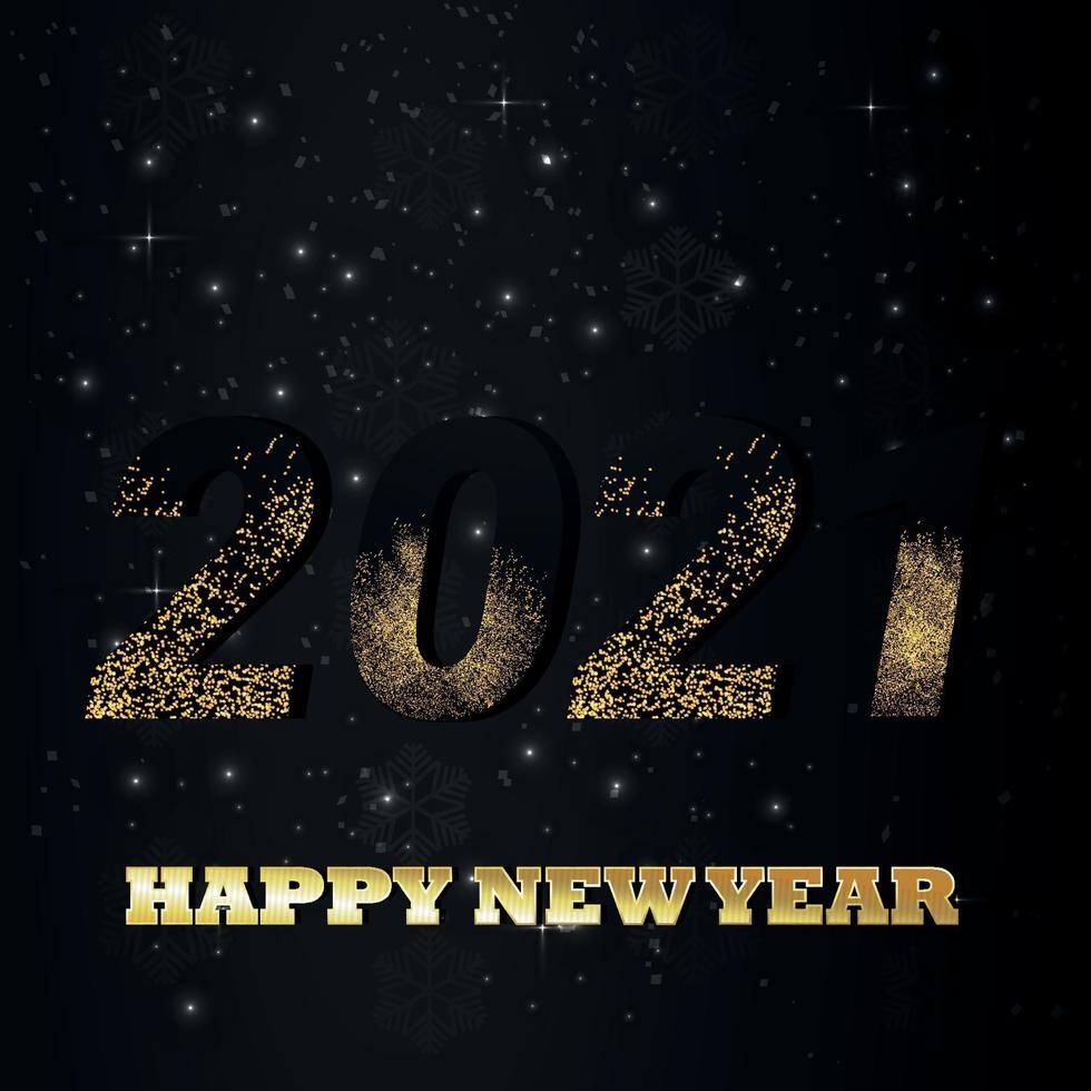 Happy new year party design vector