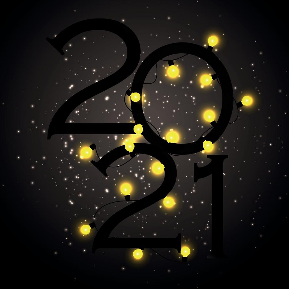 Happy new year party design vector