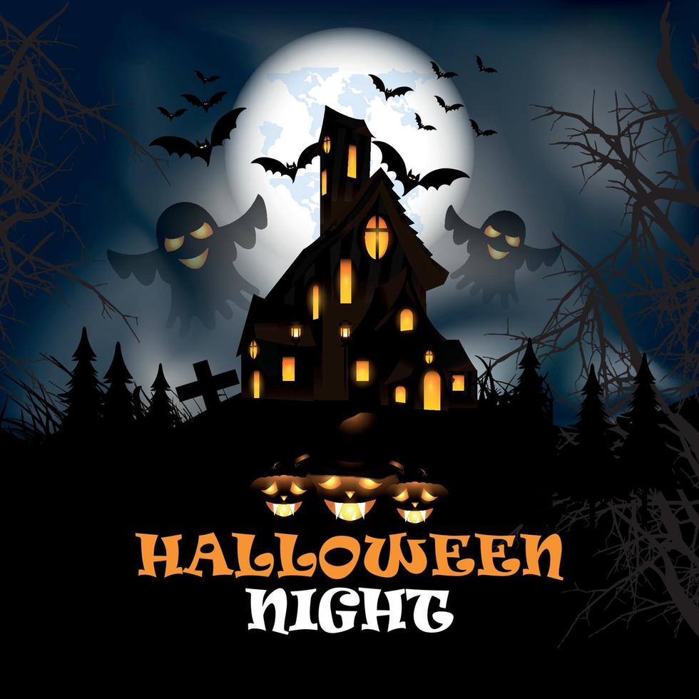 Halloween Party Design vector