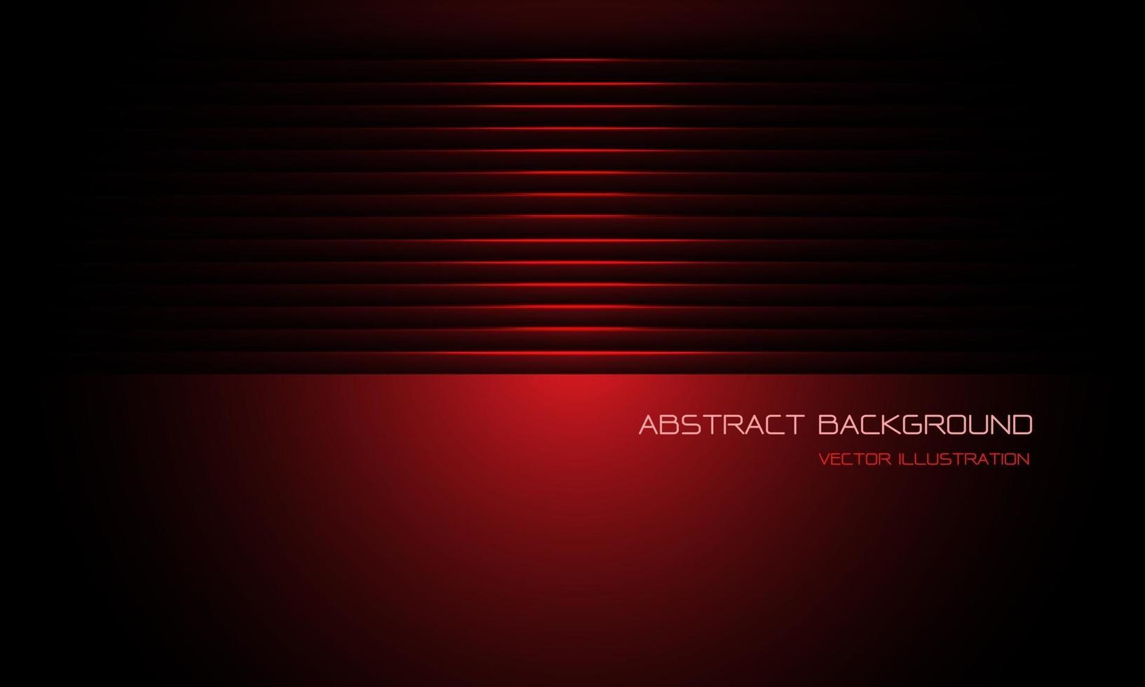 Abstract red metallic shutter dim light with blank space design modern futuristic background vector illustration.