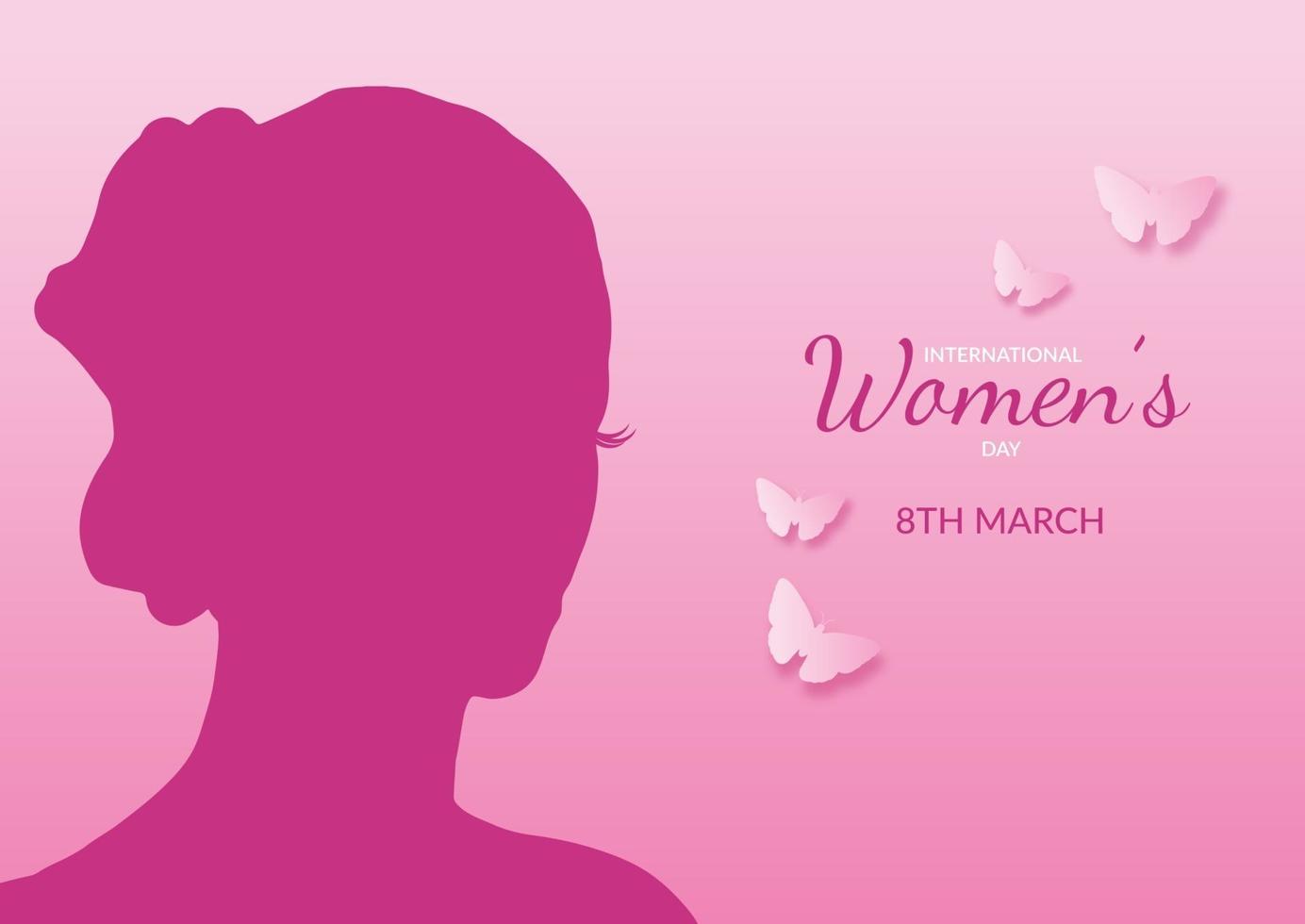 International womens day background 0801 vector